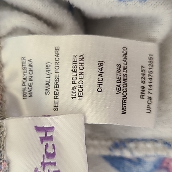 DISNEY STITCH Women's Fleece Pajama Jogger Sleep Lounge Pants - Size Small - Picture 11 of 12